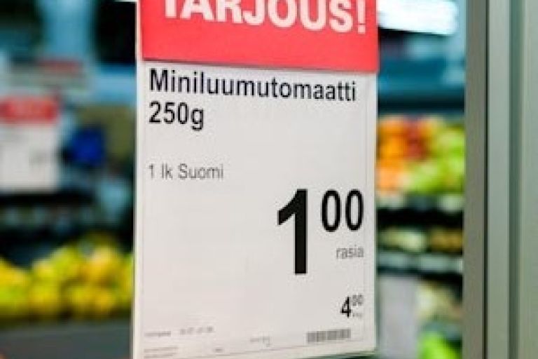 Продукты питания в Финляндии