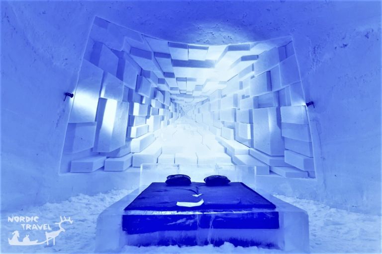 Сніговий замок Лайніо та вечеря в льодяному ресторані