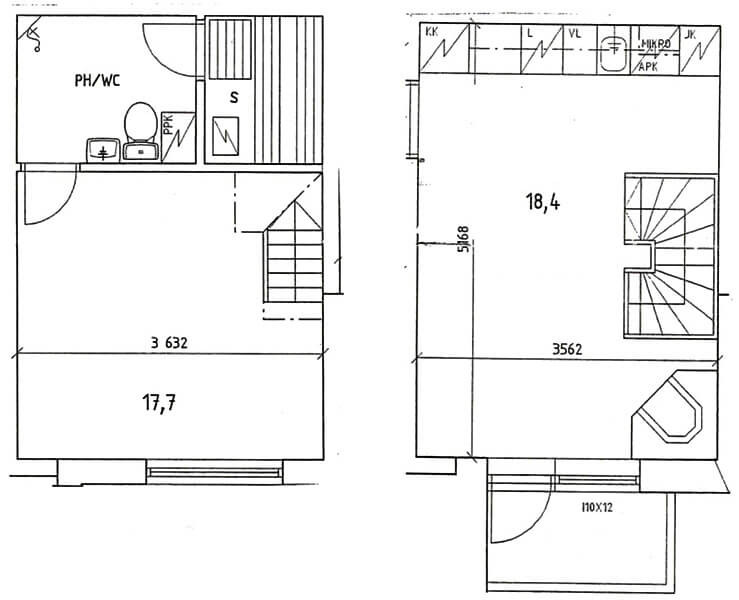 Lomatahdet Otava 4 (38.5 m²)