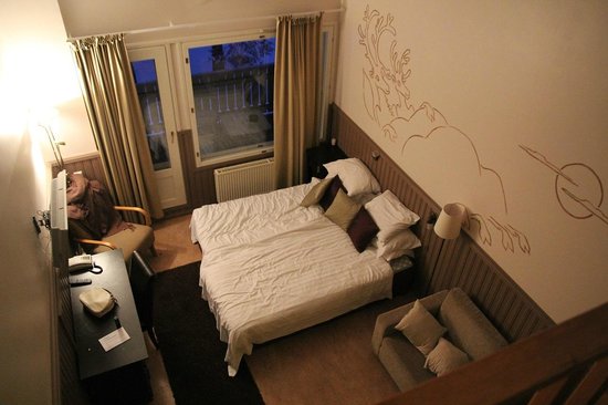 Семейный четырехместный номер с сауной (44 м²)